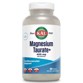 KAL Magnesium Taurate Plus: tabletas en bote para mayor absorción y soporte muscular