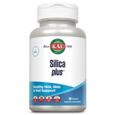 KAL Silica Plus, botella de cápsulas para cabello y piel saludables.