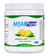 KALA HEALTH MSMPure en bote con cristales MSM y sabor limón-lima para uso diario.