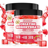 Gomitas Kaoxnu de creatina monohidrato, envase 120 piezas para dosis diaria de rendimiento