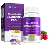 Kedicy cápsulas cranberry 36 mg: dosis precisa para apoyo diario de la salud urinaria.