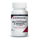 Kirkman Niños: etiqueta del multivitamínico con 5MTHF para apoyo nutricional diario.