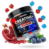 KLEVIRO gomitas creatina monohidrato, arándano granada, impulso de energía durante el entrenamiento