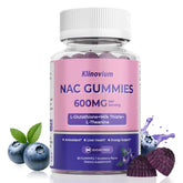 Klinovium NAC 10 en 1 gomitas arándano, sabor agradable para uso diario