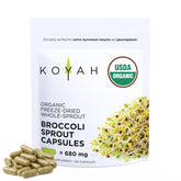 KOYAH cápsulas de brócoli sprout en envase compacto para la rutina diaria