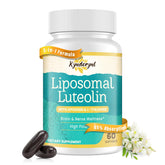 Kynderynl Liposomal Luteolin, botella de 200 mg, apoyo a la memoria y claridad mental.