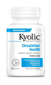 Kyolic Ajo Envejecido Formula 106 cápsulas: soporte a la circulación saludable diaria