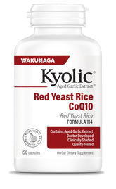 Kyolic ajo envejecido botella frontal, apoyo a la salud cardiovascular