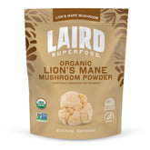 Laird Superfood Melena de León en polvo, envase, apoyo a la claridad mental
