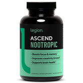 LEGION Ascend cápsulas para enfoque y claridad mental durante el día