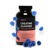 LEGION Creatine Monohydrate Gummies en bote para fuerza diaria