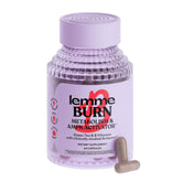 Lemme Burn: botella frente, posible apoyo al metabolismo saludable.
