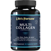 Lewis Labs Multi Collagen Capsulas en botella, apoyo a piel y articulaciones.
