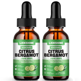 Gotas lickshine de bergamota 3000 mg, frasco dosificado para uso diario