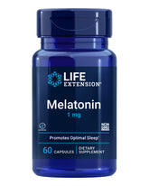 Life Extension Melatonina 1 mg frasco, favorece inicio suave del sueño