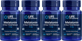 Life Extension Melatonina de liberación 6 horas, envase visible para dormir mejor.