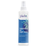 Life-Flo Aceite magnesio nocturno botella: sensación calmante en la piel al aplicar por la noche.
