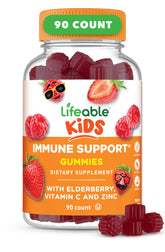 Lifeable Kids Immune Support Gummies, envase visible para respaldo inmunológico en niños