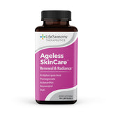 LifeSeasons Ageless Skincare cápsulas: apoyo a la hidratación de la piel y el tono saludable.