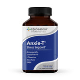 LifeSeasons Anxie-T frasco de cápsulas para manejo del estrés diario.