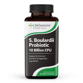 LifeSeasons essentials S. boulardii frasco de cápsulas para apoyo digestivo