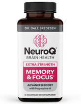 LifeSeasons NeuroQ: botella con cápsulas para mejorar memoria y enfoque en el día a día