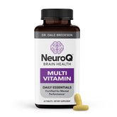 LifeSeasons NeuroQ tableta diaria frente a la botella para claridad mental