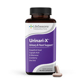 LifeSeasons Urinari-X cápsulas en botella para apoyar la salud urinaria diaria