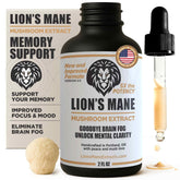 LionsManeExtracts extracto melena de león en botella para enfoque y claridad