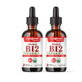 LIQUIDHEALTH B12 gotas con cereza ácida en botella, energía diaria posible.