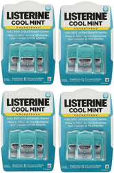 Tiras Listerine Pocketpaks Cool Mint en caja exterior para frescura rápida