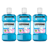 Listerine Total Care Kids Bubble Blast, vertido de la botella, limpieza bucal completa para niños