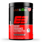 LIVEGOOD E3 polvo en tubo para energía sostenida durante el entrenamiento