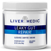Liver Medic reparacion intestino permeable - polvo en lata para apoyo digestivo.