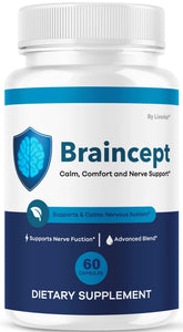 LIVORKA Braincept: botella de cápsulas para apoyo cognitivo diario
