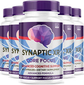 Livorka Synaptic XR: cápsulas en bote para enfoque sostenido durante el estudio.