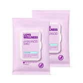 Love Wellness toallitas equilibrio pH para uso diario con frescura