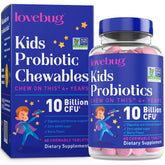 LOVEBUG Probiotics para Niños en botella, favorece la salud digestiva diaria