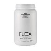 LTH Flex Whey Isolate en envase compacto para almacenamiento fácil