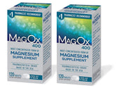 Mag-Ox 400: botella de tabletas para la rutina diaria.