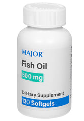 MAJOR Aceite de Pescado: cápsulas blandas en la botella, consumo diario sencillo.