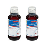 MAJOR acetaminofén líquido extra fuerte cereza: botella de 8 onzas para alivio temporal del dolor