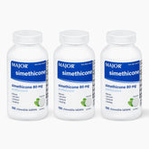 MAJOR alivio-gases-80mg-tabletas-masticables: uso diario tras las comidas.