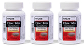 MAJOR Fiber-Tabs frente: tabletas de 625 mg para apoyo de la regularidad.