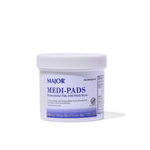 MAJOR Medi-Pads con hamamelis y aloe para higiene externa suave.