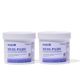 MAJOR Medi-Pads tarro de 100 unidades para higiene externa suave.