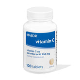 MAJOR Vitamin C tableta individual para uso diario, apoyo de energía