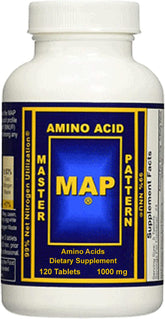 MAP Master Amino Acid Pattern, tabletas sin sabor para uso diario y suplementación.