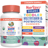 MaryRuth's gominolas multivitamínicas para niños 2 años, sabor frutal y fácil de masticar