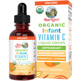 MaryRuth's infant vitamina C con gotero en bote para dosis diaria